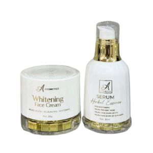 Combo kem face pháp và serum Herbal Essence Acosmetics OK068 dưỡng trắng giảm nám chống lão hóa da