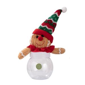 Creative Christmas Candy Jar With Festival Design Safe Storage Container For Holiday Parties Home Office