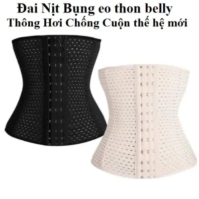 Đai Nịt Bụng Eo Thon Belly Thông Hơi Chống Cuộn Thế Hệ Mới. LMS