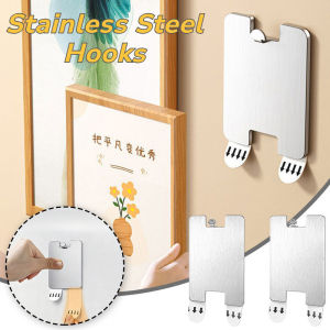 1/2pcs Strong Adhesive Photo Frame Hook for Wedding photos Oil paintings Mirror Painting Frame Hooks