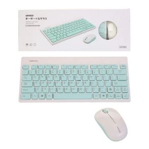 MINISO Set Mouse Dan Keyboard Nirkabel - HIJAU