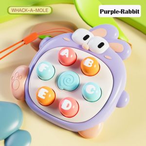 RISEDOT Mini Stress Relieving Puzzle Toy Handheld Portable Interactive Game Developmental Toy Cute Durable Whack Game Toys For 3-12 Years Old Boys Girls