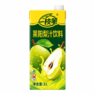 [Yi Zhi Bi]  Laiyang Pear Juice Drink 1L x 12 Packs Singapore