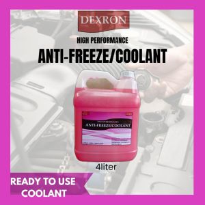 DEXRON HIGH PERFORMANCE ANTIFREEZE/COOLANT (PINK) 4 LITER  (READY TO USE LONG LIFE COOLANT)