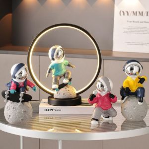 Decorative Items Display Office Desk Decor Ornaments Decor Show Piece For Home Decoration Astronaut Soft Decoration Desktop Decoration Accessories Desktop Decoration xin9