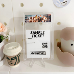 BINI Signals Acrylic Concert Ticket & Photocard Case Frame Holder Keeper Slab Blooms Memento Studio