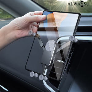 Auto Gravity Phone Holder Mount in Car for Samsung Galaxy Z Fold 3 2 Car Air Vent Phone Stand Expansion Holders Compatible with iPhone iPad Mini