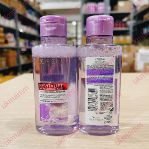 Nước Tẩy Trang Loreal Cấp Ẩm & Chống Lão Hoá Chuyên Sâu Revitalift Hyaluronic Acid Hydrating Micellar 400 ml