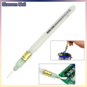 [Blossom] 1 cái 102 Flux Bút hàn Rosin Hàn dán công cụ Applicator bàn chải đầu không sạch cho BGA Hàn