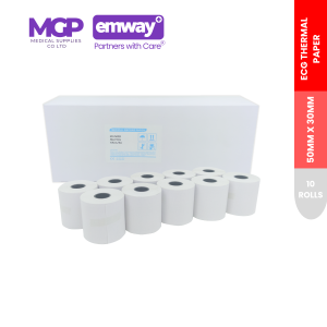 50mm x 30m / 20m Emway® ECG PAPER - 1 roll