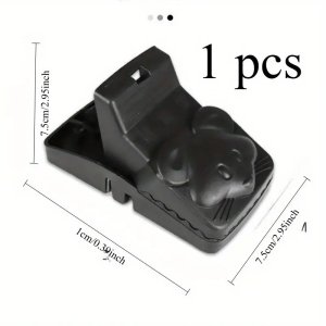 1PC Reusable Upgraded Mouse Rat Traps Safety High Sensitive Snap Big Plastic Mouse Trap Rodent Catcher