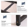۩☈ 【In Stock】140 CM Home Computer Table Simple Nodern Bedroom Student Desk Steel Wood Double Desk. 