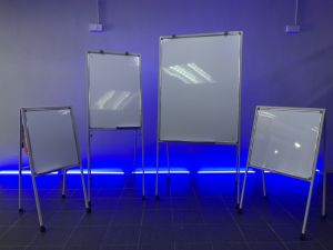 Cheap Deal 2x3 Flip Chart Board with Roller whiteboard magnetic (Black & White available) School office warehouse