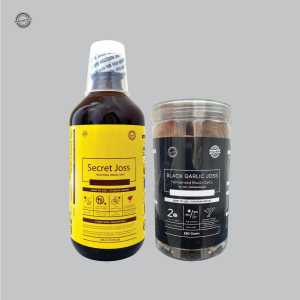 BLACK GARLIC + SECRET JOSS