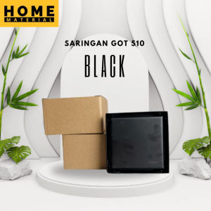 Saringan Got S10 Gold  Black Floor drain Stainless Anti Serangga Banjir Kecoa Got Kamar Mandi Anti Tikus SUS 304 Saringan Got Filter Bisa Isi Keramik