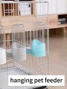 Hanging Water Dispense 1200ML Cage Automatic Water Supply Dispenser Feed For Cat Dog