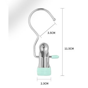 Set 5 móc kẹp đa năng chất liệu thép không gỉ móc treo đa năng cần thiết trong mọi gia đình