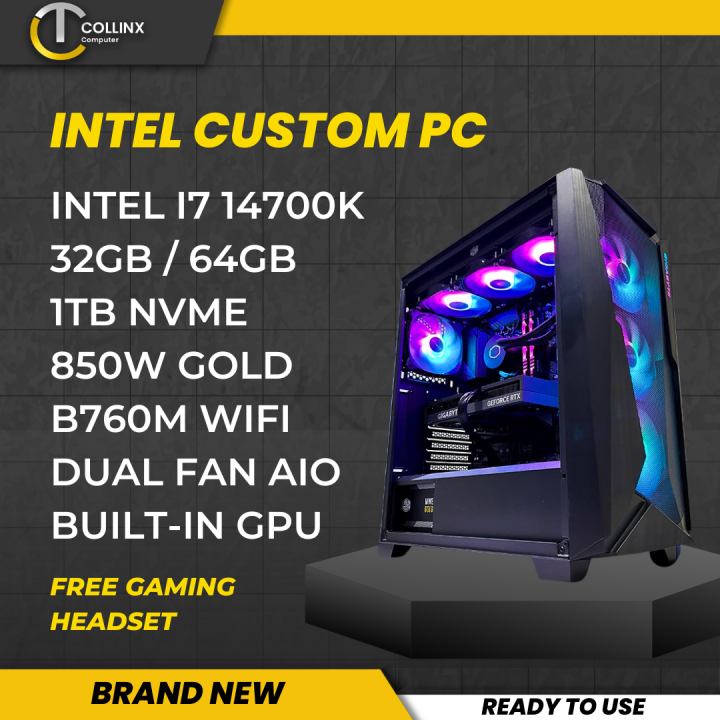 Intel Core I7 I7 Prebuilt PC BUILD PACKAGE ADMIRAL Intel Core I7
