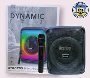 BRUDO BTS 1783 Party box Encore Essential Portable party speaker with powerful sound Wireless Mic Bluetooth