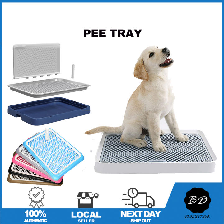 🚀[SG]🐶[Premium] Dog Pee Tray with Wall / Indoor Potty Trainer