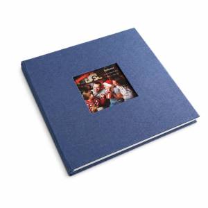 16 Inch DIY Self-Adhesive Scrapbook Linen Cover Photo Album 20 Sheets 40 Pages High Quality