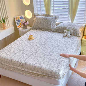 Dansunreve Premium Cotton Bed Sheet 800TC Full Garterized Bedsheet Single/Queen/King/Super King Mattress Cover Protector