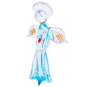 Crystals Angeled Images Collectibles Handmade Glass Angeled Sculpture Cute Home Room Decoration Ornaments Glass Press Paper