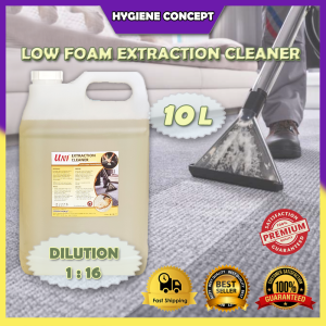 10L Shampoo Karpet berbuih rendah / Carpet Extraction Cleaner / Chemical Karpet / Sabun Karpet / Shampoo Sofa Kusyen