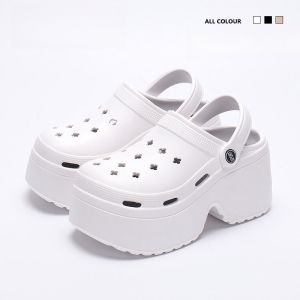 Free Shipping Thick-Soled Clogs WomenS Outdoor Slippers WomenS Summer Indoor Slippers WomenS Couple EVA Slippers Sandals WomenS Couple EVA Slippers Sandals