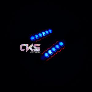 Lampu Sein LED Running 2 Warna Universal Vixion Aerox Cb15 Megapro Versa Mxking R15 Pcx Vario