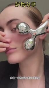 Manual 3D Roller Facial Massager Face Lifting Shaping Slimming Beauty Instrument Skin Care Tool Ready Stock