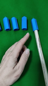 10lots Rubberized Billiard Rod Tip Guard Shockproofws Pool Cue End Caps for Multiple Cue Size