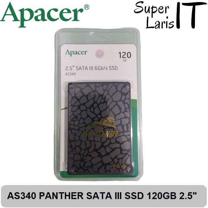 SSD Apacer AS340 Panther 120GB 240GB 480GB 960GB SATA III