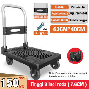 REAIM Trolley Barang Lipat 500 kg trolley lipat barang serbaguna