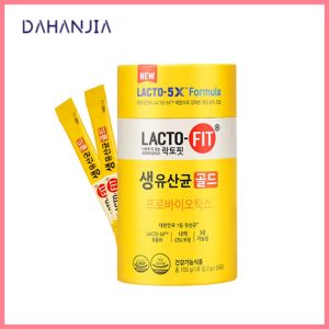 LACTO FIT Probiotics Gold 2g X 50Sticks Original Korea Health Wellness Supplements Multivitamin Minerals For All Ages