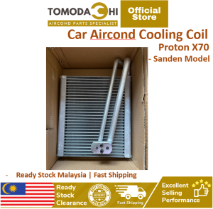 TOMODACHI Car Aircond Parts Cooling Coil Proton X70 Sanden Model | Coil Aircon Kereta | Ready Stock Malaysia Heavy Duty.