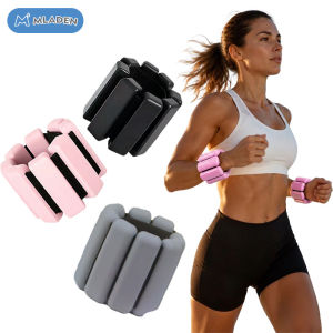 MLADEN Sports Weight-bearing Bracelets Wearable Wrist & Ankle Silicone Weights Bracelets for Running Training Fitness