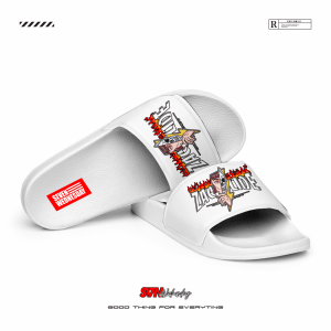 BRZ-DRAKE Sandal Slop Pria Wanita Trendy Sandal Slide On untuk Anak 26-35 untuk Dewasa 36-43