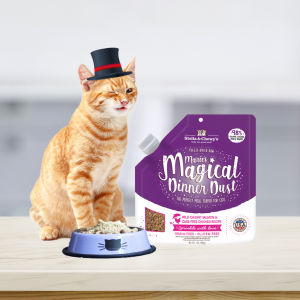 Stella & Chewys Maries Cat Magical Dinner Dust Freeze-Dried Raw Perfect Meal Topper 7oz (198g)