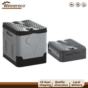 [Winnereco Flagship Mall]ถังเก็บอุจจาระพกพา - ถังขยะกลางแจ้งและเก้าอี้สำหรับการเดินทางไกล