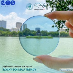 Tròng kính đổi màu ROCKY chống ánh sáng xanh chống uv thời trang hạn chế vân tay trầy xước MIA EYEWEAR