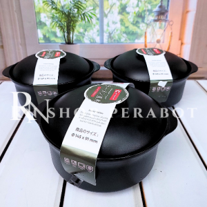 3 PCS MANGKUK RAMEN SET TUTUP / MANGKUK RAMEN 6 INCH TERLARIS