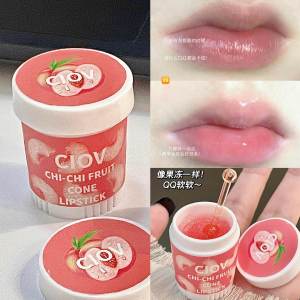aliCIOV Strawberry Tube Lipstick ~ Ice Cream Cone Lip Balm Vaseline Honey Lipstick Nourishing and Hydrating Live Wholesale