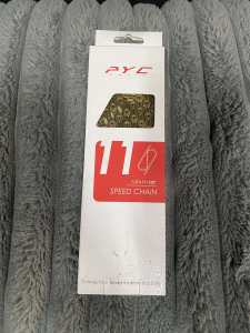 PYC CHAIN 11 AND 12 SPEED (GOLD)
