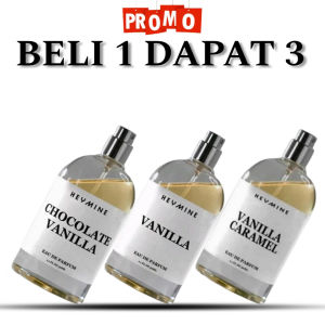 PROMO TERLARIS BELI 1 DAPAT 3 PARFUM VANILLA - VANILLA CARAMEL - CHOCOLATE VANILLA - PARFUM PRIA WANITA TERLARIS NO 1