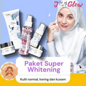 JGLOW J Glow Skincare PAKET SUPER Radiance WHITENING Cream Perawatan Krim Pemutih Korea Jerawat Glowing Whitening Wanita Remaja Collagen Ampuh Untuk Mencerahkan Memutihkan