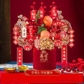 【SG Local Stocks】Artificial Flower Red Fruit Floral Decor Ginkgo Leaf Eucalyptus Golden Home Fake Plant Decor人造仿真花装饰. 