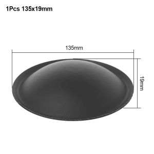 TANTUANG 1Pcs Loa trầm Nắp Chống Bụi Loa PP 30-150mm Nắp hình nón Đen Vỏ loa dome Phụ kiện loa