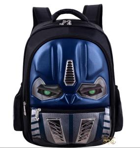 Tas Ransel Anak Sekolah SD Timbul + LED Lampu Navy