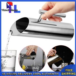 Vktech เหยือกน้ำสแตนเลส 0.5 ลิตร สำหรับน้ำเย็นและเบียร์ ทนทาน น้ำหนักเบา พร้อมด้ามจับกระชับมือ